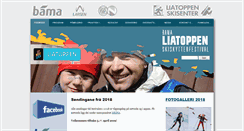 Desktop Screenshot of liatoppenskiskytterfestival.no